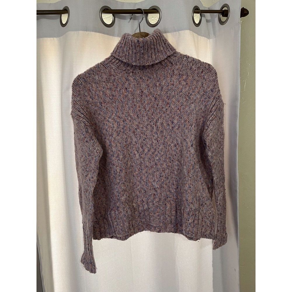 j crew Confetti turtleneck sweater xs